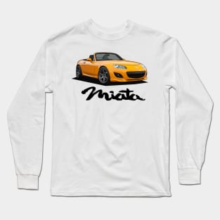 Mazda MX-5 Miata NC - NC2 Yellow Long Sleeve T-Shirt